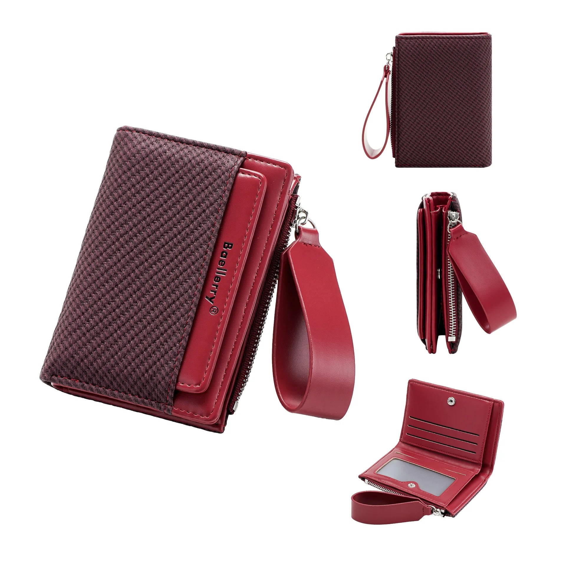 Portefeuille Baellerry — Zippé Multi-Cartes