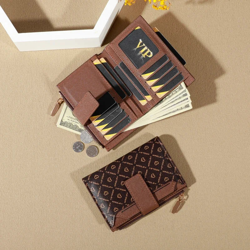 Portefeuille Vintage — Compact Pliable