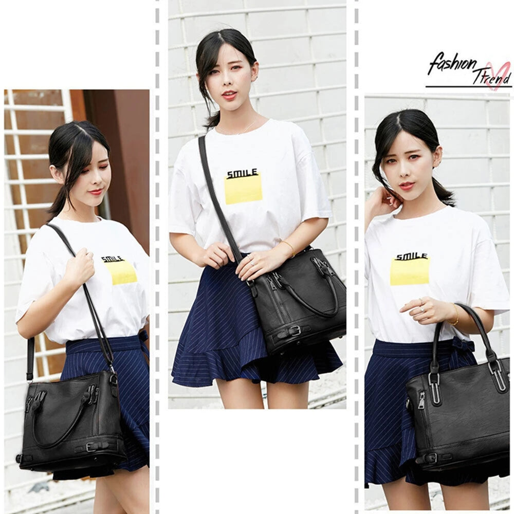 Sac Camille — Bandoulière Réglable en Cuir Souple