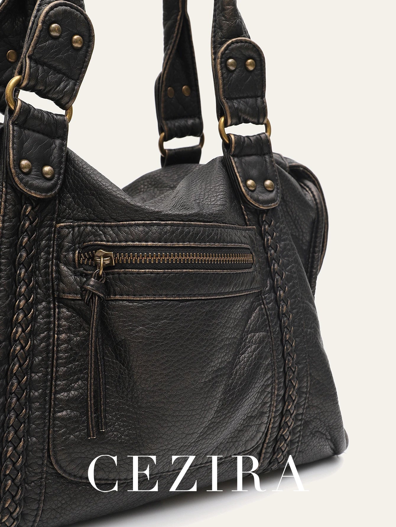 Sac Tressé — Vintage Lavé