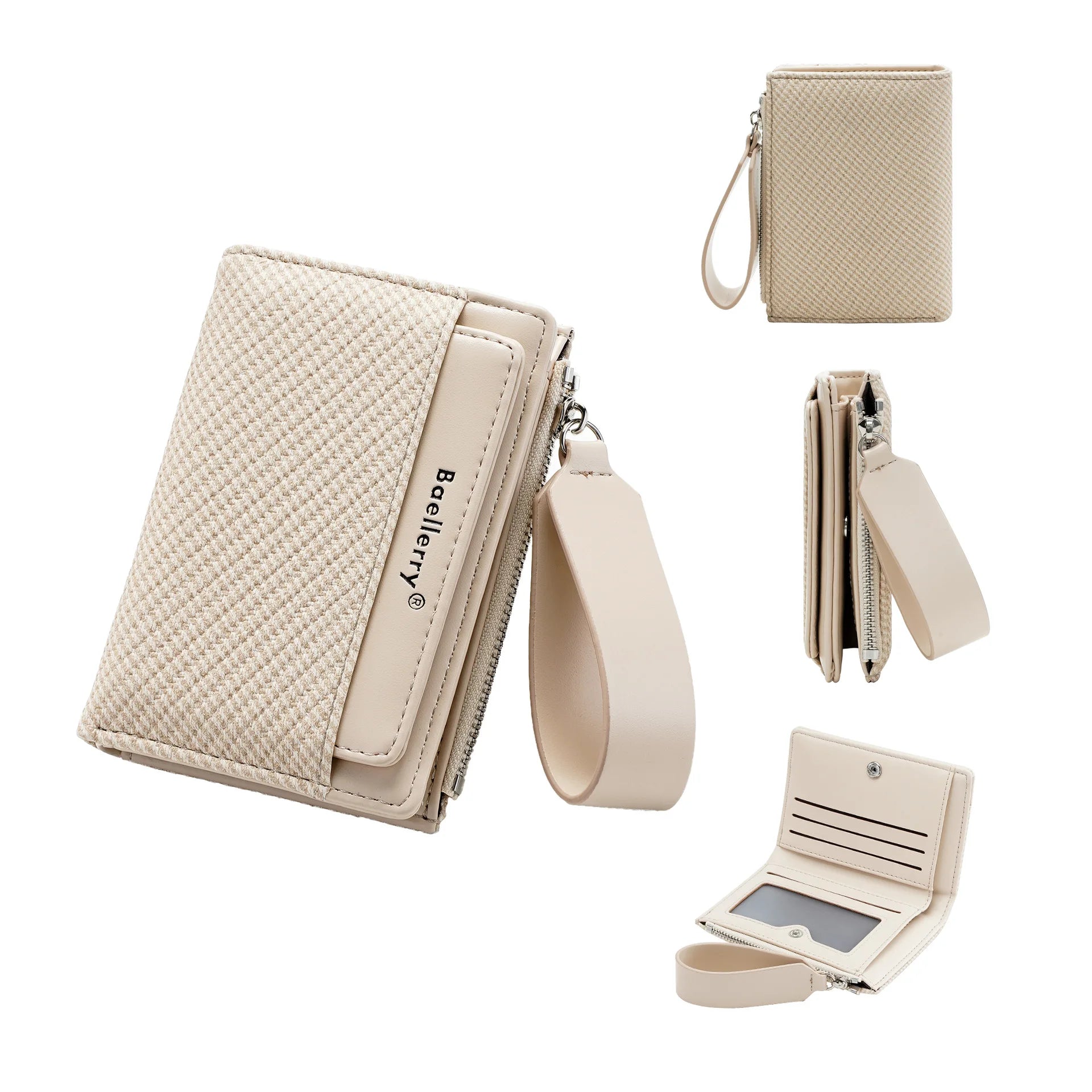 Portefeuille Baellerry — Zippé Multi-Cartes