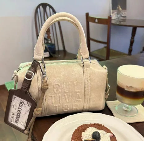 Sac Boston Jade — Vintage en Cuir