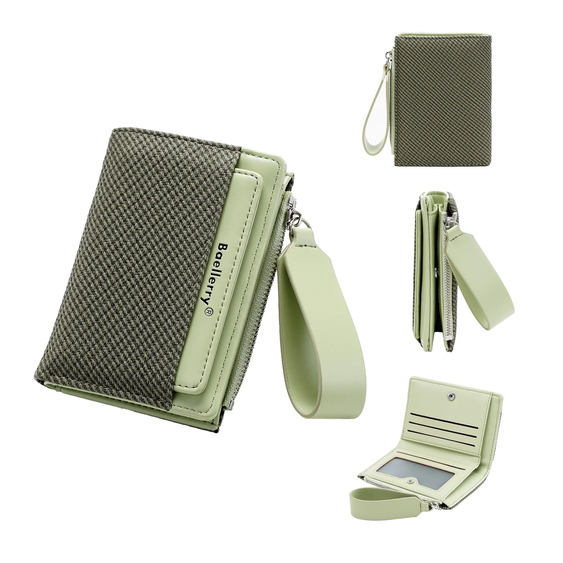 Portefeuille Baellerry — Zippé Multi-Cartes