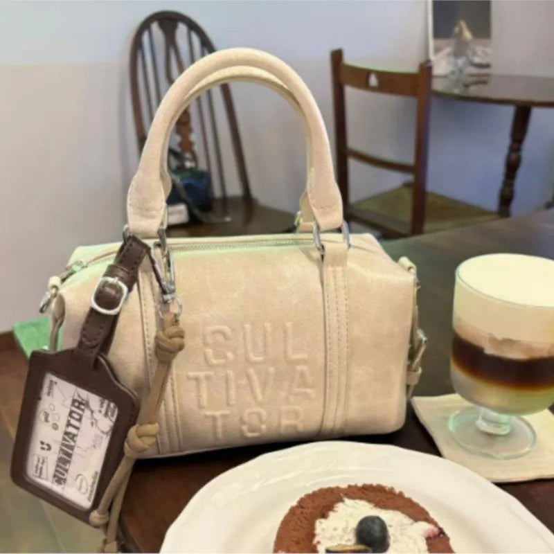 Sac Boston Jade — Vintage en Cuir