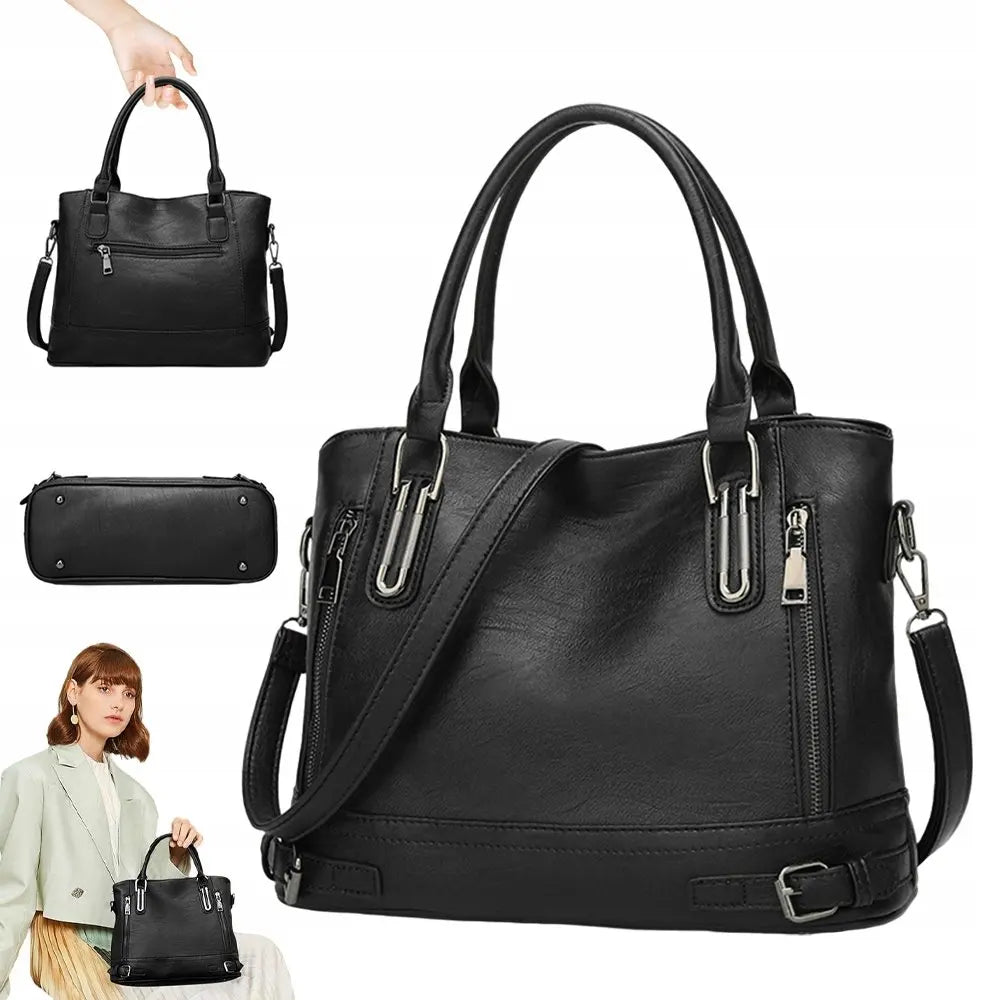 Sac Camille — Bandoulière Réglable en Cuir Souple