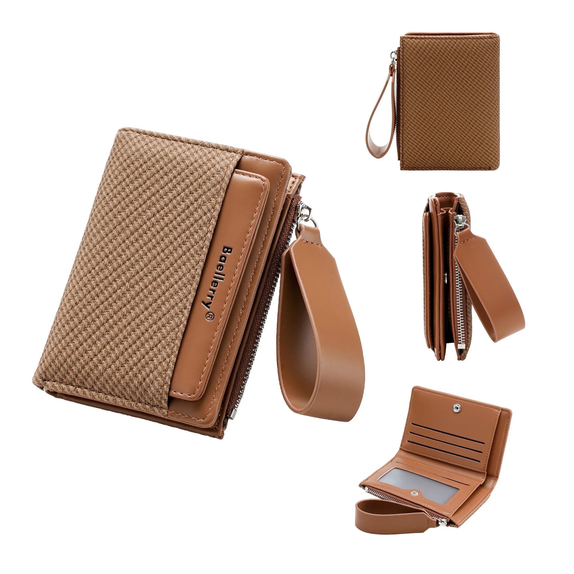 Portefeuille Baellerry — Zippé Multi-Cartes