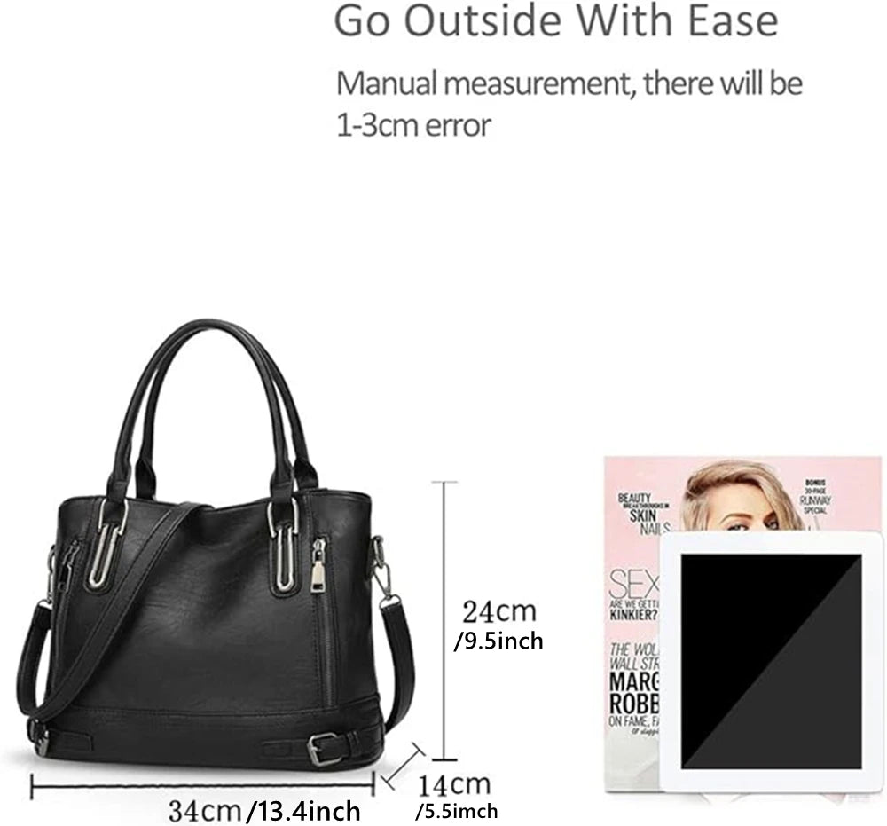 Sac Camille — Bandoulière Réglable en Cuir Souple