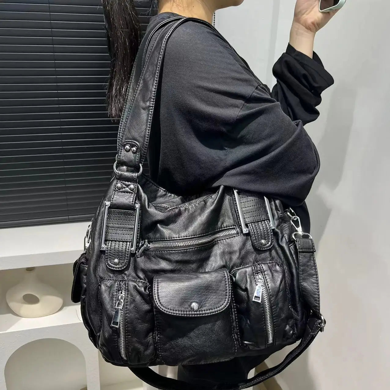 Sac Nova — Bandoulière Motif Texturé